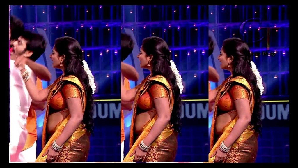Tamil-Serial-Actress-hot-dance-sexy-side-boobs-show-deepika-rangaraju-photos